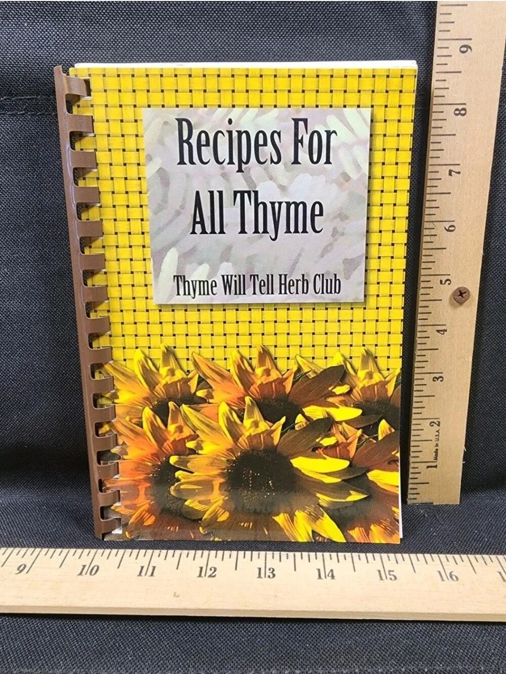 Cook Book Recipes For All Thyme From Thyme Will Tell Herb Club